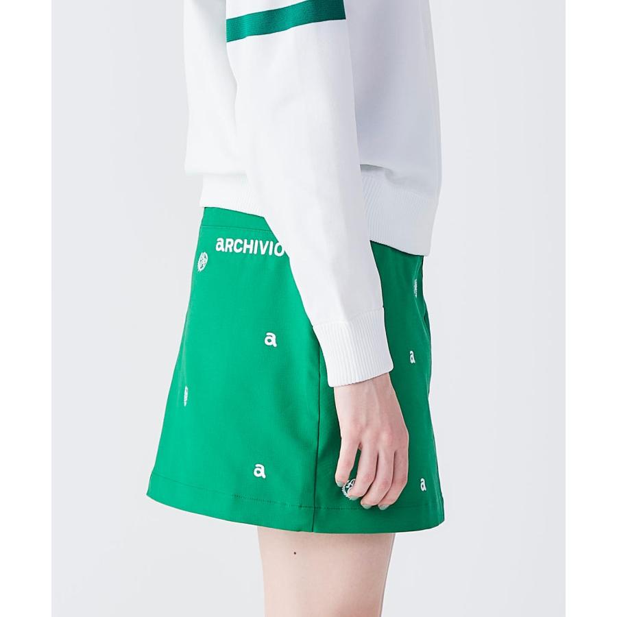 archivio（アルチビオ） 【 セール 40%OFF 】コットン混刺繍スカート