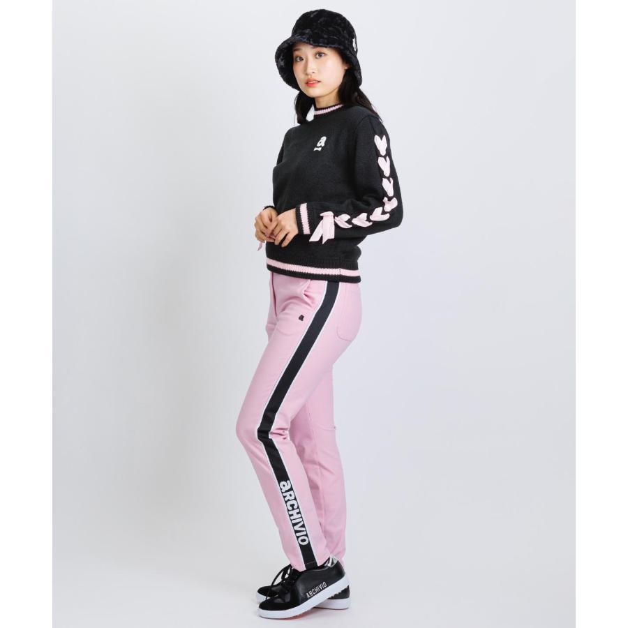 【 セール 40%OFF 】サイドライン裏起毛パンツ  定価31900円の画像