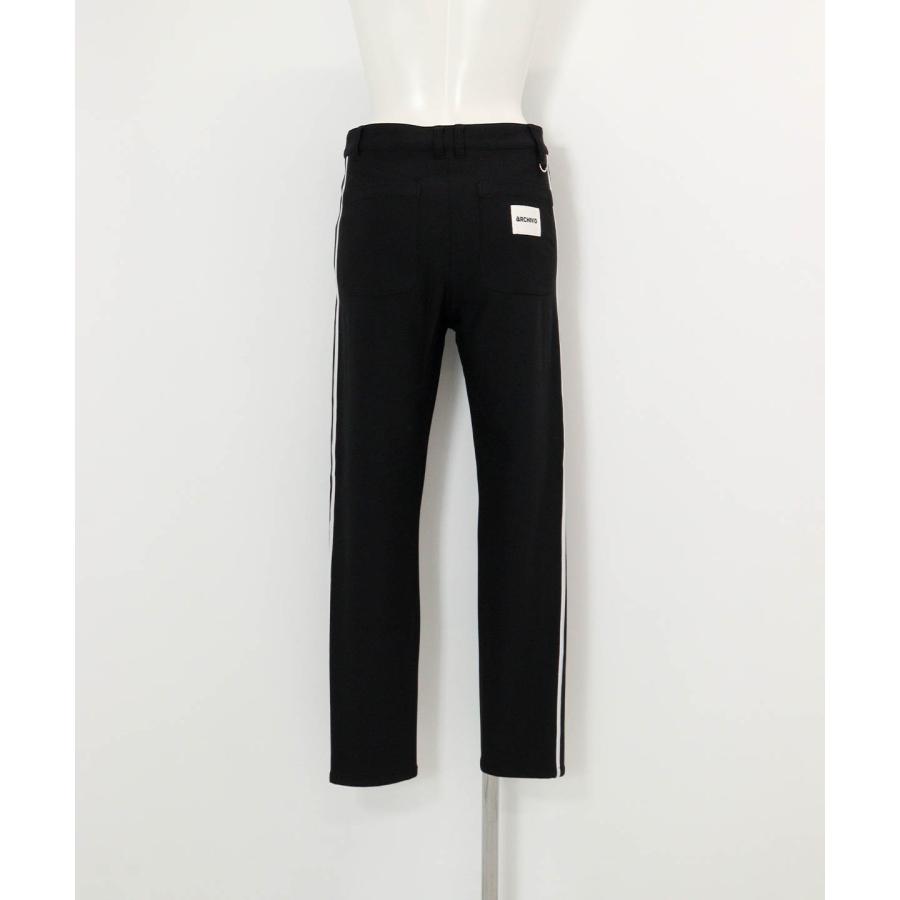 【 セール 40%OFF 】サイドライン裏起毛パンツ  定価31900円の画像