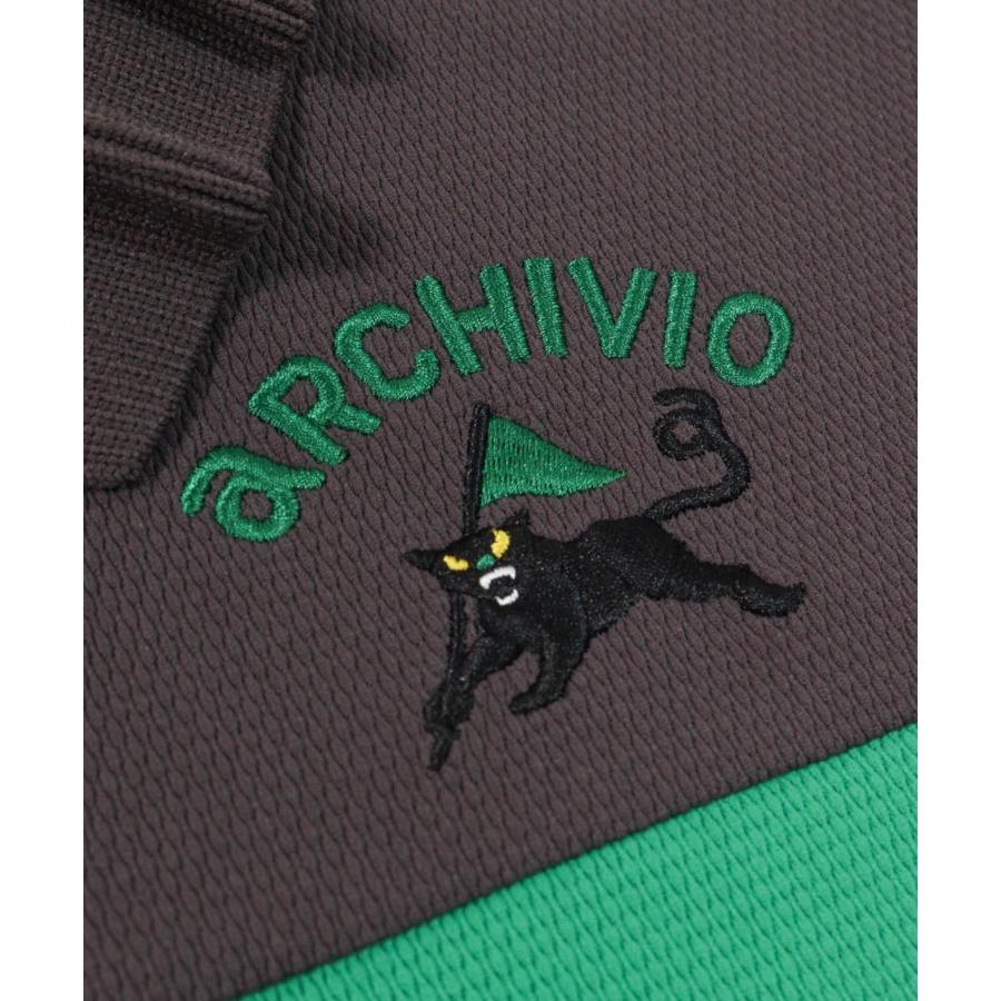【 セール 40%OFF 】フリル襟配色UVポロシャツ  定価30800円_15
