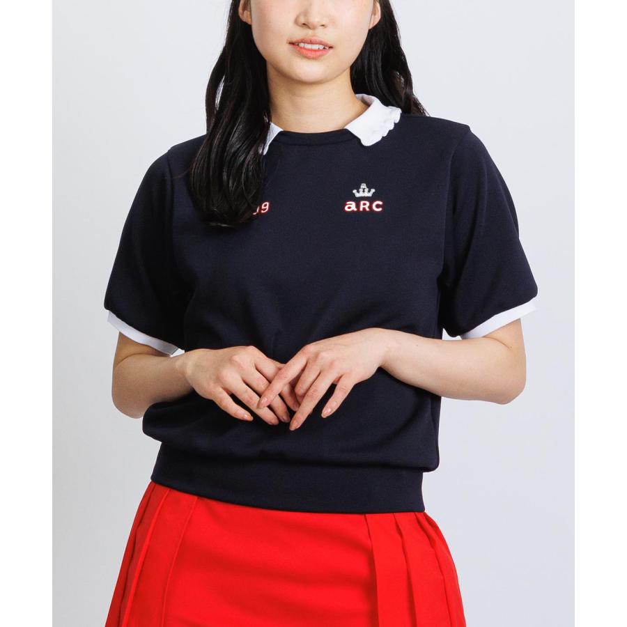 【 セール 40%OFF 】フリル襟UV冷感ダンボールプルオーバー  定価30800円_5