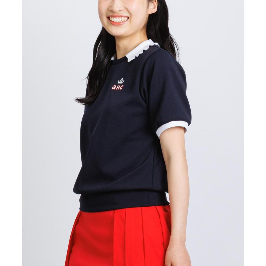 【 セール 40%OFF 】フリル襟UV冷感ダンボールプルオーバー  定価30800円_6