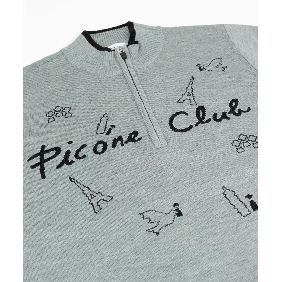 【 セール 40%OFF 】ハイネックプルオーバー ピッコーネクラブ メンズ ゴルフウェア 2024年秋冬 定価50600円の画像