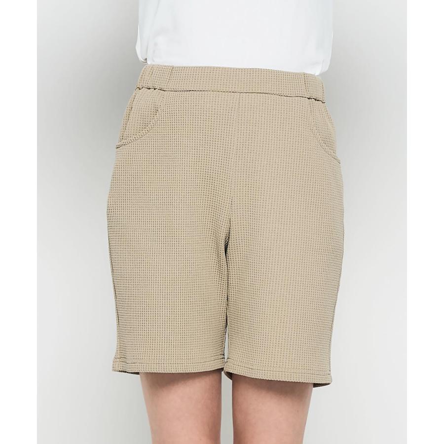 【 セール 40％OFF 】 ワッフル地UVハーフパンツ ピッコーネクラブ レディース ゴルフの画像