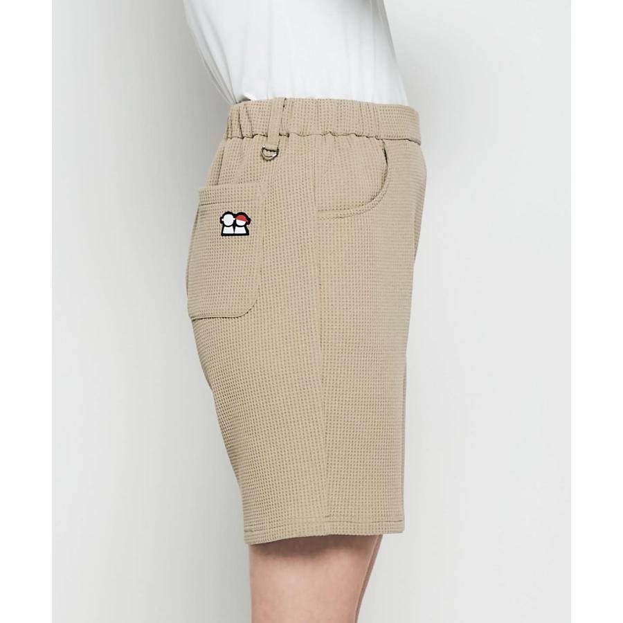 【 セール 40％OFF 】 ワッフル地UVハーフパンツ ピッコーネクラブ レディース ゴルフの画像