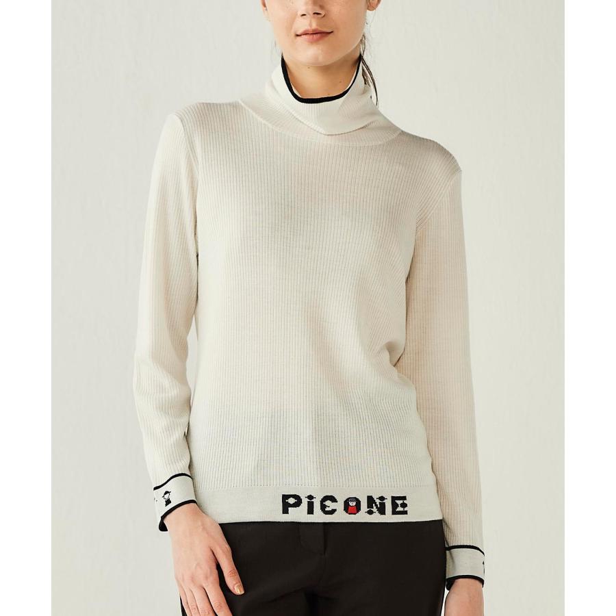 Picone CLUB - 【 大売り出し 30%OFF 】 ハイネックリブニット 通貨価値36300円