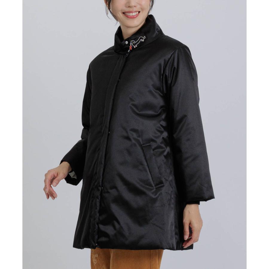 美品◆PICONE　コート（38）◆ Picone ピッコーネ レディース ロングコート ロゴ入り 38サイズ B1