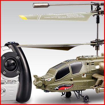 3CHジャイロ搭載ラジコン ミリタリーヘリコプターアパッチタイプ｜bikkuri-price
