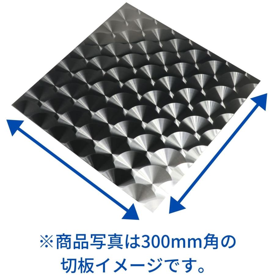 ステンレス 板 ヒノ ウロコ トラック デコトラ 架装 アート
