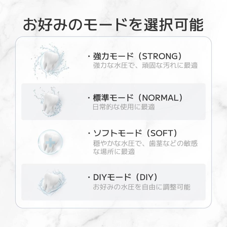 口腔洗浄器 超音波 口腔ケア 歯垢除去 口腔洗浄器 口腔洗浄機 ジェットウォッシャー 口内洗浄機 歯石取り 口臭防止 歯磨き 高圧洗浄 USB 替えノズル｜bikosmeshop｜11