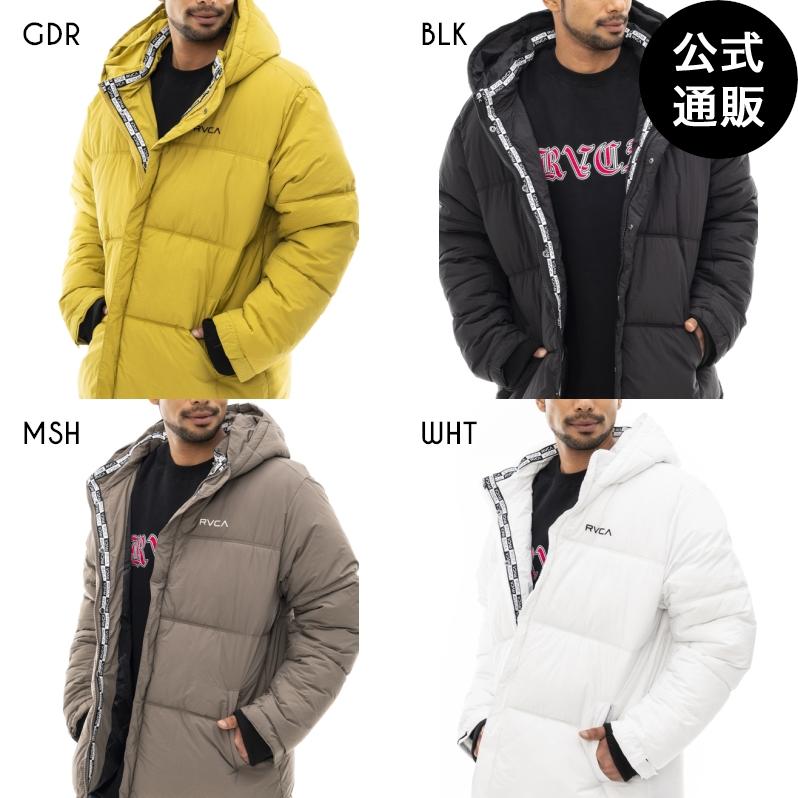 OUTLET 送料無料 2022 RVCA ルーカ メンズ VISOR HOODED PUFFER JACKET