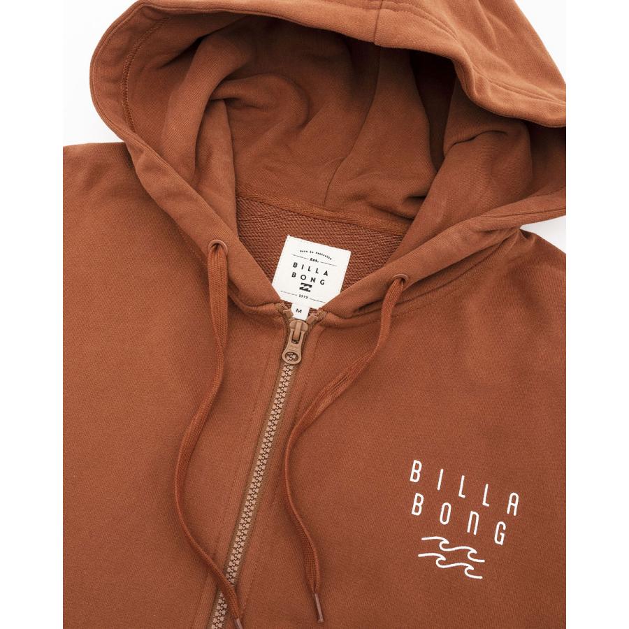 OUTLET 送料無料 2023 ビラボン レディース CLEAN LOGO SWEAT ZIP PARKA ジップアップパーカー 2023年秋冬モデル 全3色 M/L BILLABONG｜billabongstore｜13