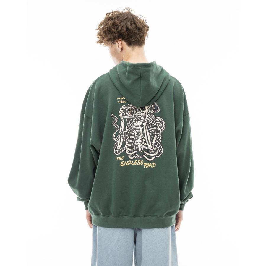 SALE 送料無料 2023 エレメント メンズ TIMBER! TIMBER CAPTURE HOOD パーカー GRN 2023年秋冬モデル 全1色 M/L/XL ELEMENT｜billabongstore｜03