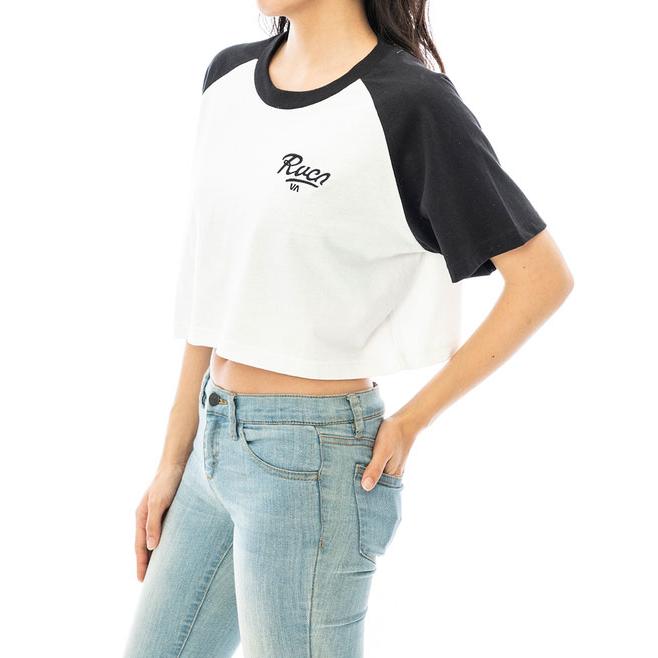 SALE 2023 RVCA ルーカ レディース DECCA RAGLAN TEE Ｔシャツ 2023年夏モデル 全3色 S/M/L rvca｜billabongstore｜04