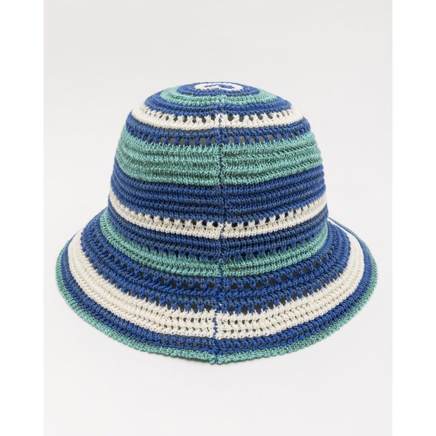 2024 ビラボン レディース CROCHE STRIPE HAT ハット  2024年夏モデル  全3色 F BILLABONG｜billabongstore｜04