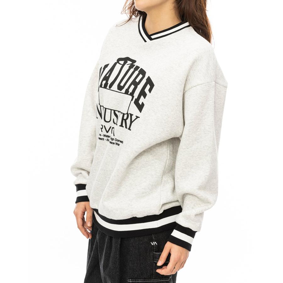 【1日＆3日-5日はボーナスストア+10％】OUTLET 送料無料 【公式】2024 ルーカ レディース ルーカ STITCH ZIP HOOD パーカー GRY 2024年秋冬モデル RVCA 【1日＆3日-5日はボーナスストア+10％】OUTLET 送料無料