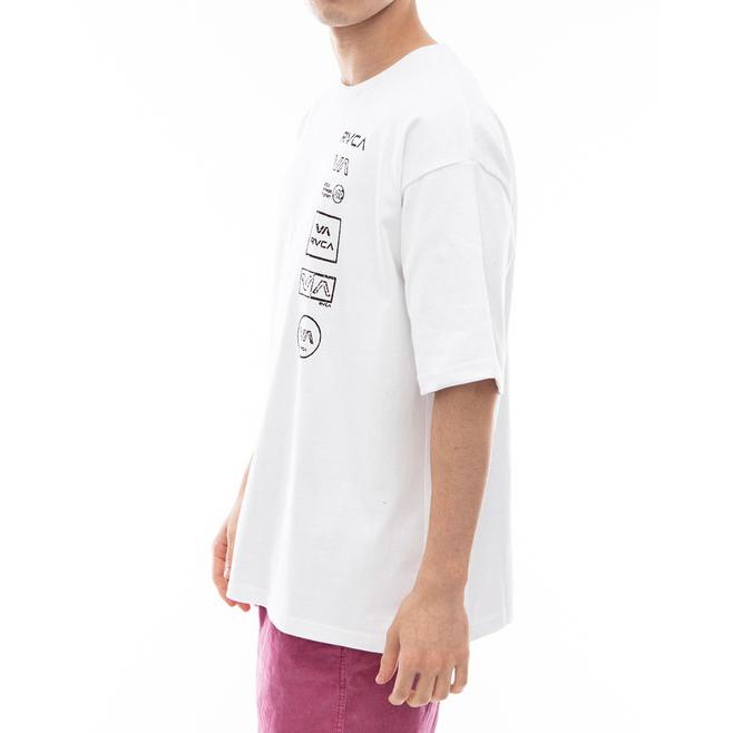 2024 ルーカ メンズ ALL LOGO Ｔシャツ  2024年夏モデル  全4色 S/M/L/XL rvca｜billabongstore｜08