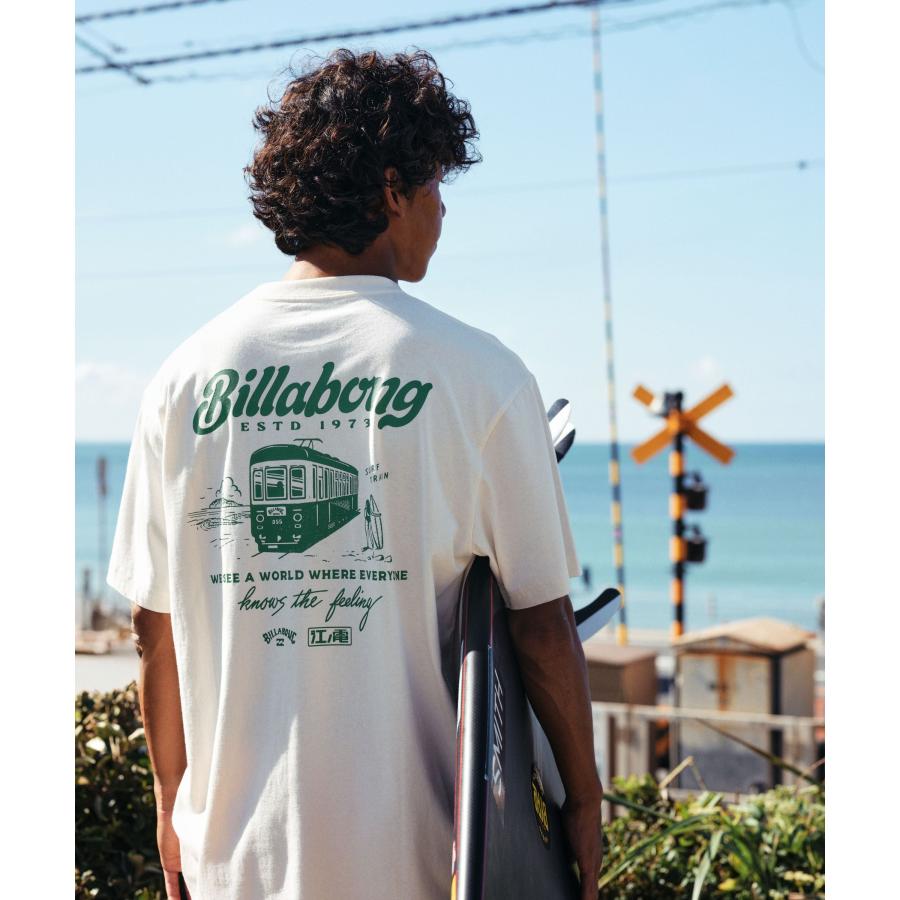 ビラボンENODEN 半袖シャツ 江ノ電 SALE】BILLABONG メンズ 【江ノ電×BILLABONG】ENODEN BD SHIRTS 半袖