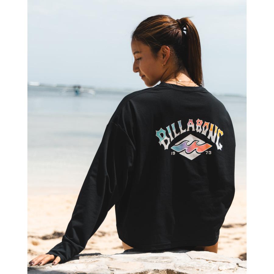 （21日-2日はボーナスストア+5%） OUTLET 送料無料  （公式）ビラボン レディース MORFY SUNSET ARCH LS TEE RASH 長袖ラッシュガードの画像
