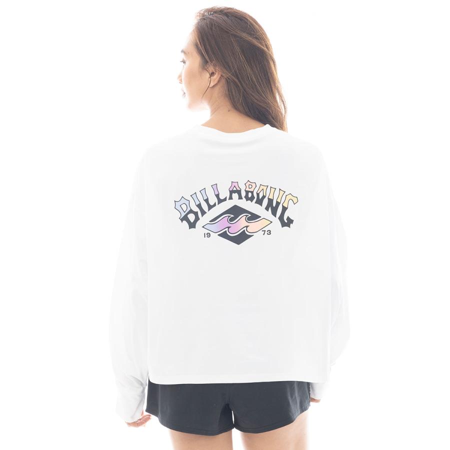 （21日-2日はボーナスストア+5%） OUTLET 送料無料  （公式）ビラボン レディース MORFY SUNSET ARCH LS TEE RASH 長袖ラッシュガードの画像