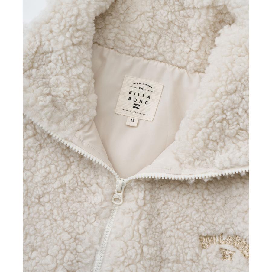 （21日-2日はボーナスストア+5%） OUTLET 送料無料  （公式）ビラボン レディース FUR BOA STAND LIGHT ジャケット 2025年秋冬モデル 全3色 M/Lの画像