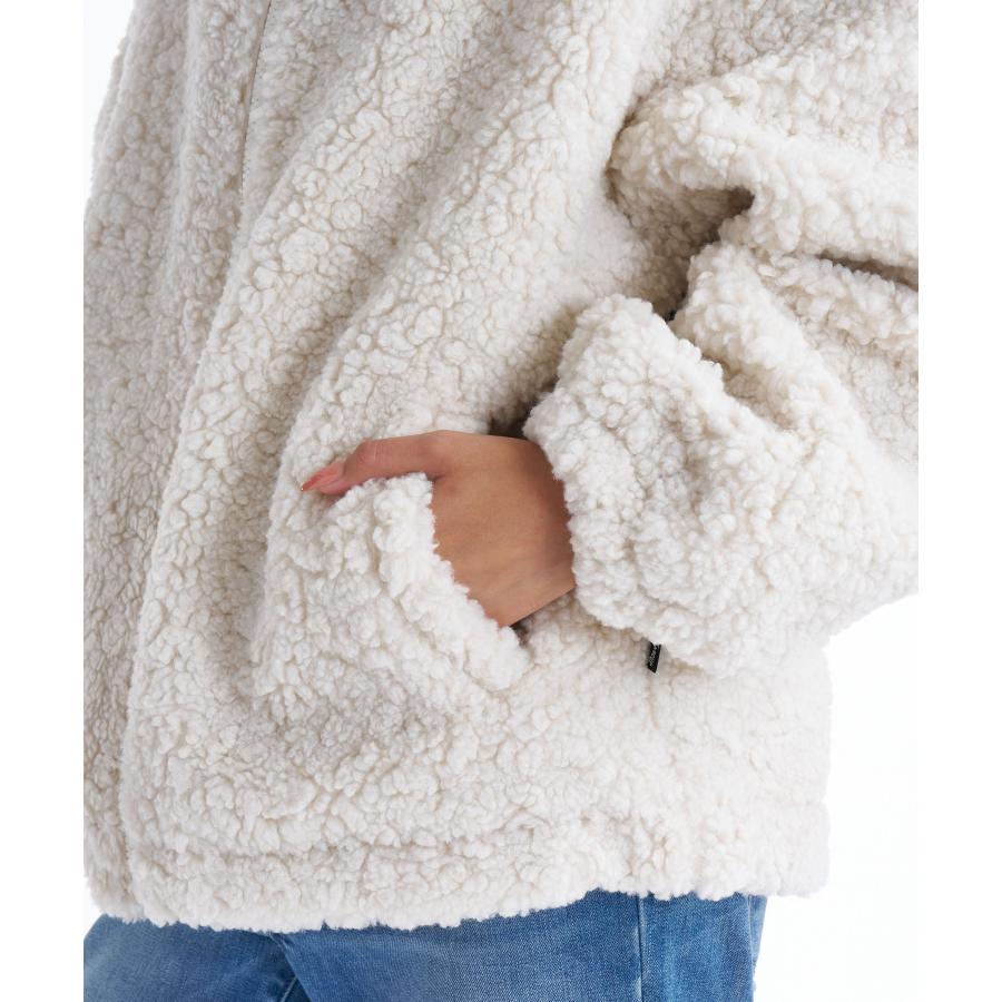 （21日-2日はボーナスストア+5%） OUTLET 送料無料  （公式）ビラボン レディース FUR BOA STAND LIGHT ジャケット 2025年秋冬モデル 全3色 M/Lの画像