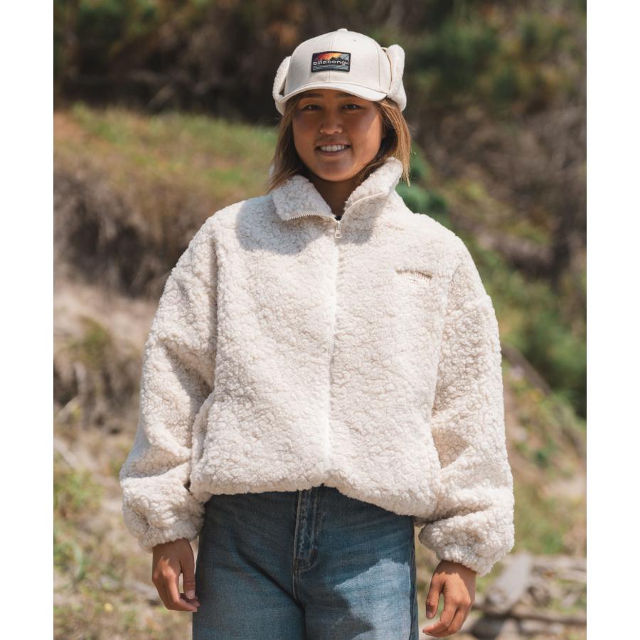 （21日-2日はボーナスストア+5%） OUTLET 送料無料  （公式）ビラボン レディース FUR BOA STAND LIGHT ジャケット 2025年秋冬モデル 全3色 M/Lの画像