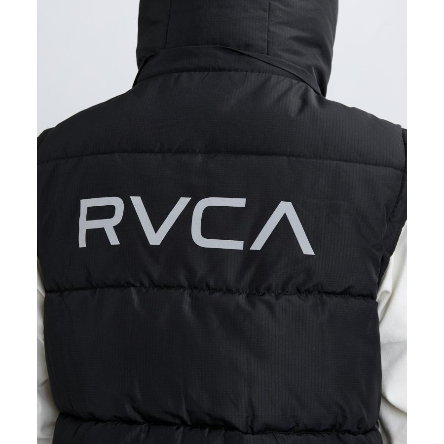 RVCA (ルーカ） PUFFER VEST ジャケット 黒 Lサイズ RVCA (ルーカ） PUFFER VEST ジャケット【2023年秋冬モデル】2color