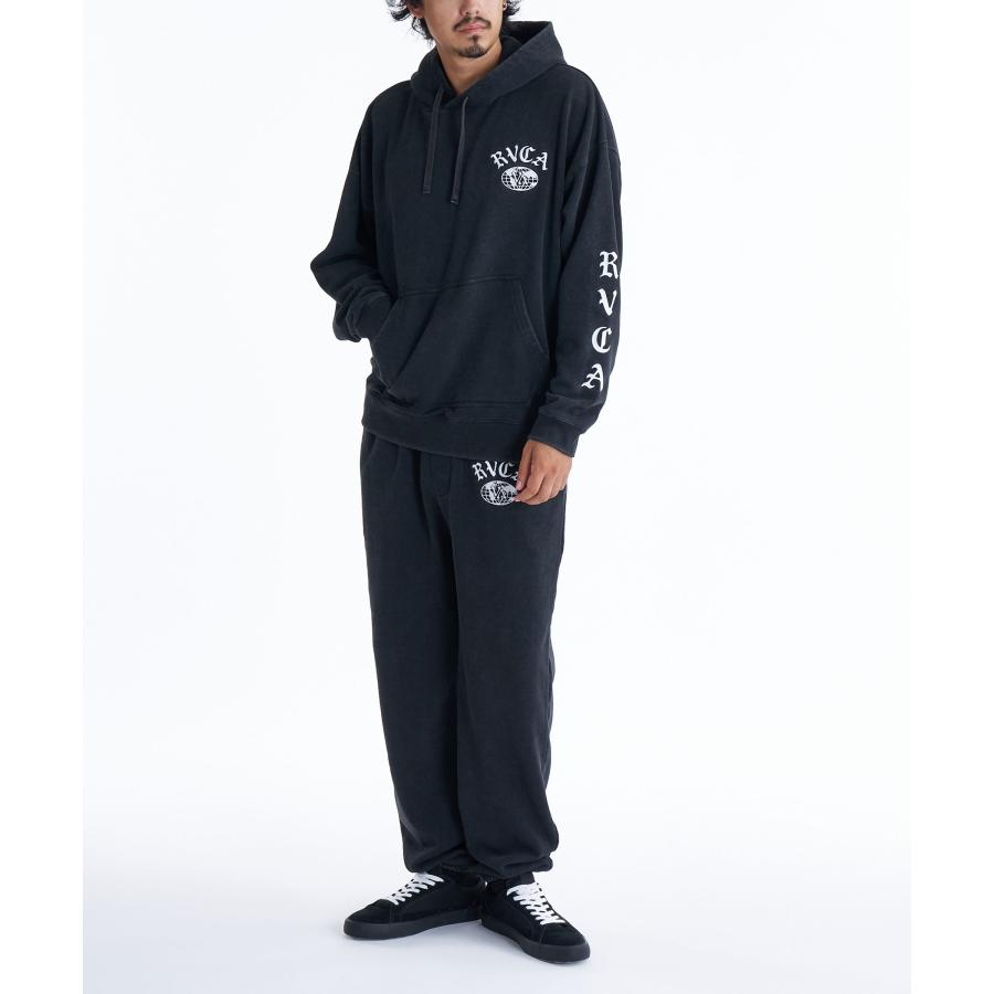 RVCA ブラック フーディ パンツ セットアップ RVCA（ルーカ） （14日-30日はボーナスストア+5%）OUTLET 送料無料