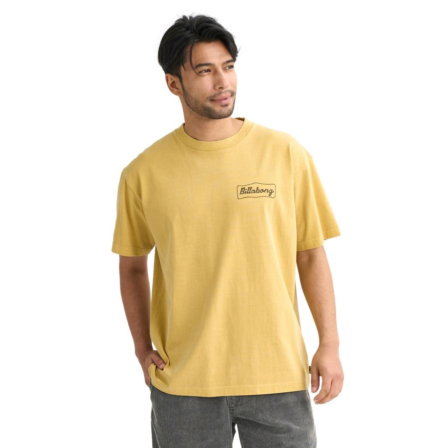 （21日-2日はボーナスストア+5%） （公式）ビラボン メンズ OVER FIT SIGN Tシャツ 2026年春夏モデル 全4色 S/M/L/XL BILLABONGの画像