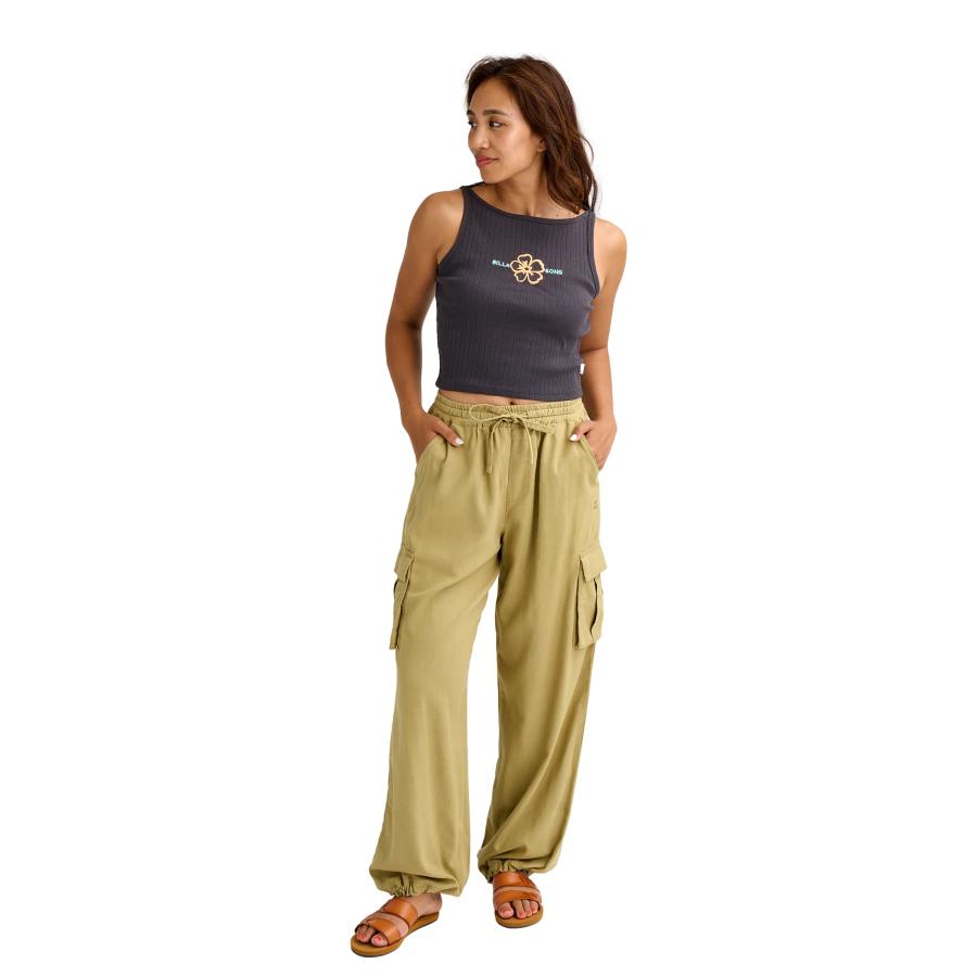 （21日-2日はボーナスストア+5%） （公式） ビラボン ウィメンズ CARGO LONG PANTS ロングパンツ 2026年春夏モデル 全4色 M/L BILLABONGの画像