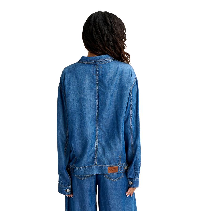 （4日-5日＆7-8日はボーナスストア+5%）（公式） ビラボン ウィメンズ BEACH LOVER JEANS Soft Touch Denim JACKET ジャケット 2026年春夏モデル_5