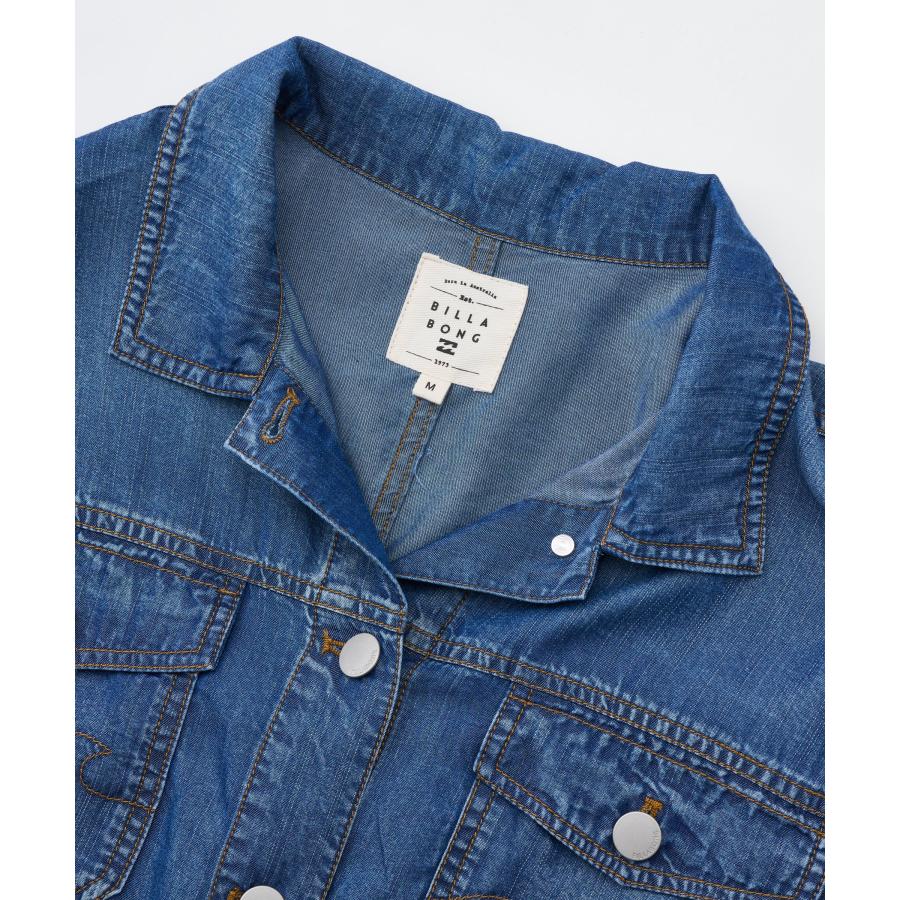 （4日-5日＆7-8日はボーナスストア+5%）（公式） ビラボン ウィメンズ BEACH LOVER JEANS Soft Touch Denim JACKET ジャケット 2026年春夏モデル_7
