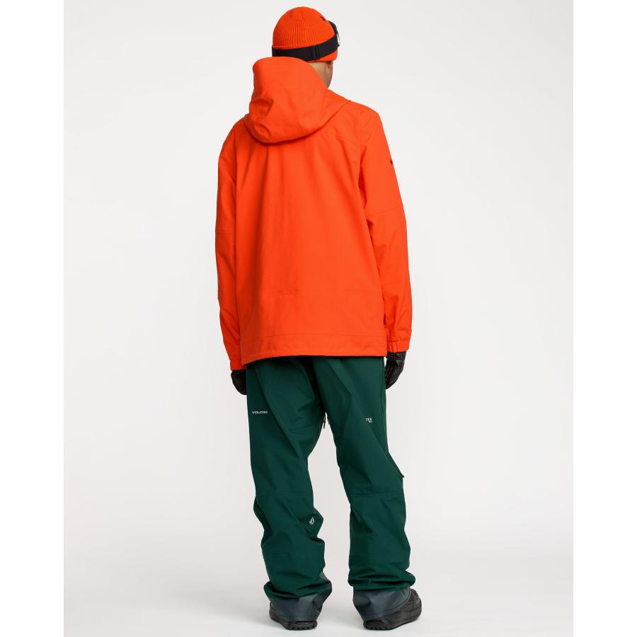 VOLCOM オレンジ スキーウェア 上下セット　Mサイズ　140 VOLCOM（ボルコム） （1日＆3日＆5日＆7日はボーナスストア+5%）OUTLET