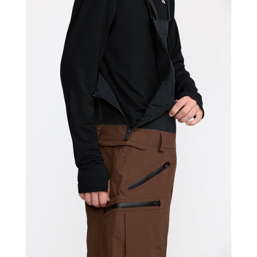 （22日-23日はボーナスストア+5％）OUTLET 送料無料  （公式）ボルコム メンズ RAIN GORE-TEX BIB OVERALL スノーパンツ 全1色 XS/S/M/L/XL/2XLの画像