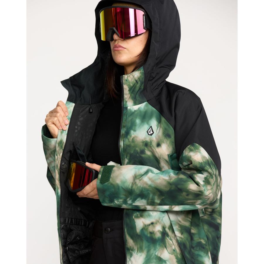 （22日-23日はボーナスストア+5％）OUTLET 送料無料  （公式）ボルコム レディース AGATE INS JACKET スノージャケット 全2色 XS/S/M/L/XL VOLCOMの画像