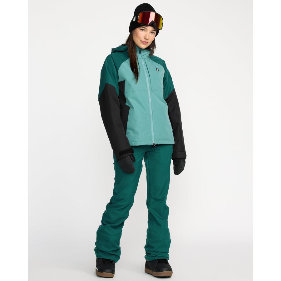（22日-23日はボーナスストア+5％）OUTLET 送料無料  （公式）ボルコム レディース AGATE INS JACKET スノージャケット 全2色 XS/S/M/L/XL VOLCOMの画像