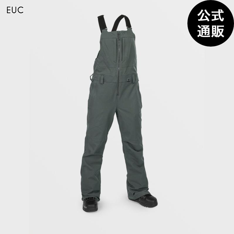 VOLCOM 女性用スノーボードオーバーオール M グレー VOLCOM（ボルコム） （4日-5日＆7-8日はボーナスストア+5%）OUTLET