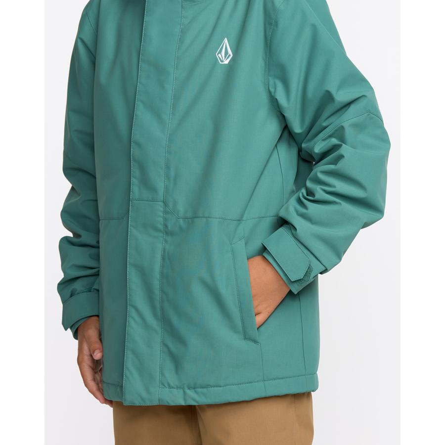 <新品> ボルコム VERNON INS JACKET スノーボードウェア VOLCOM（ボルコム） （公式） キッズ VERNON INS JACKET スノー