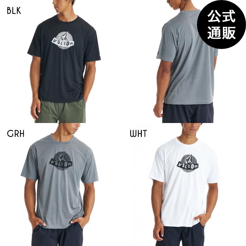（21日-23日はボーナスストア+5%）（公式）UPF50+&DRY機能ボルコム メンズ PISTOL STONE SURF SS TEE サーフTシャツ 2026年春夏モデル 全3色