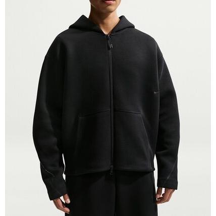 Nike Tech フルジップフードジャケット ブラック Nike Men's Tech Fleece Full-Zip Hoodie