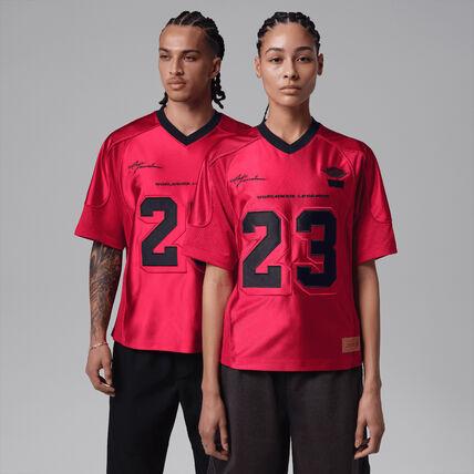 NIKE（ナイキ） Jordan x Levi's レッド ジャージー トップス ☆ Nike