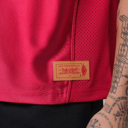 NIKE（ナイキ） Jordan x Levi's レッド ジャージー トップス ☆ Nike