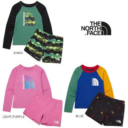 ザノースフェイス] ラッシュガード 上下セット キッズ 子供 ☆THE 