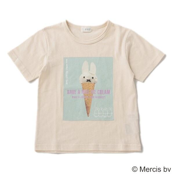 30 Off セール 返品 交換不可 B Room ビールーム 子供服 春夏 ミッフィー アイスクリームお顔プリントtシャツ Br ビリーザキッド 通販 Yahoo ショッピング