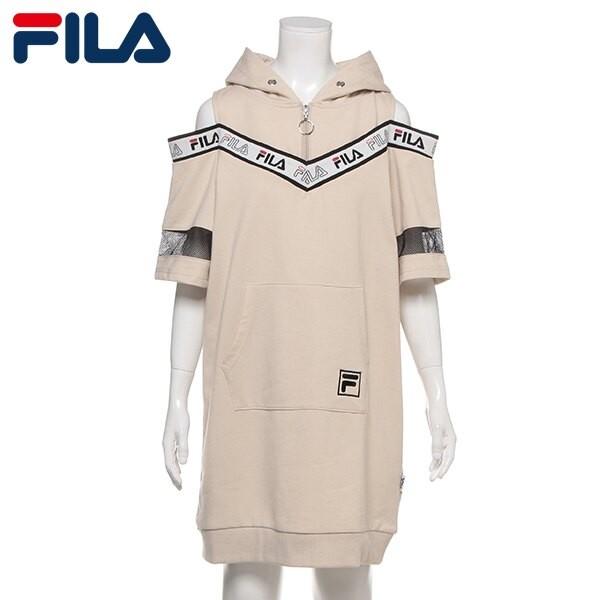 セール 返品 交換不可 Lovetoxic ラブトキシック 子供服 春夏 Filaコラボ 裏毛 肩開きパーカーワンピース Lt ビリーザキッド 通販 Yahoo ショッピング