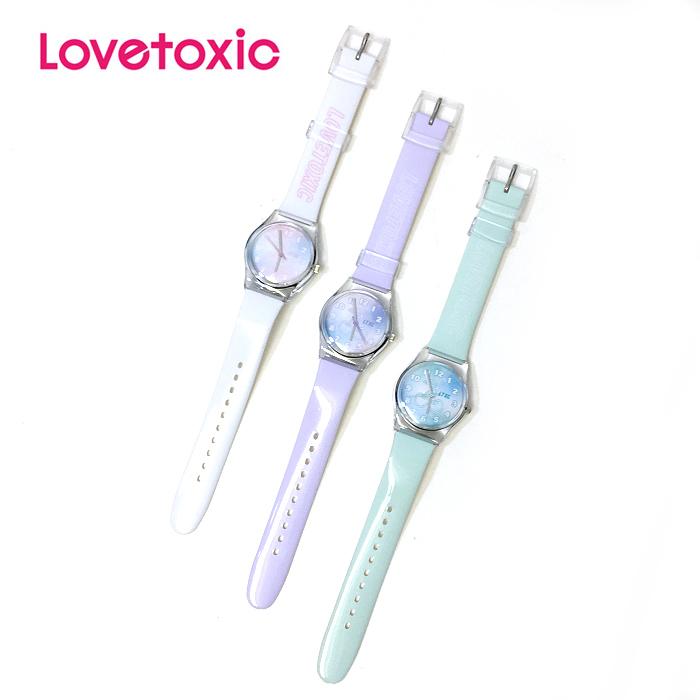 市場 腕時計 ジュニア 子供 女の子 リストウォッチ ラブトキシック アナログ 時計 キッズ Lovetoxic