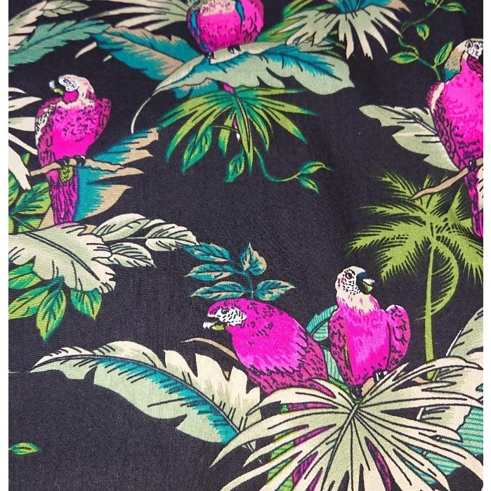 【希少／美品】百花繚乱 シャドー柄 透かし ビッグ金魚 シルク アロハシャツ Amazon | [ダイヤモンドジャパン] 【dj-196：Lサイズ】 アロハ
