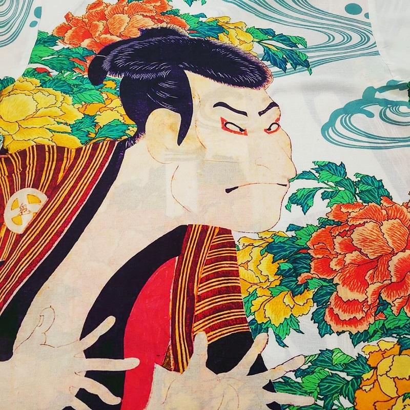 カヤ 【カヤ】 浮世絵 アロハシャツ 「 奴江戸兵衛 」「 鯨退治
