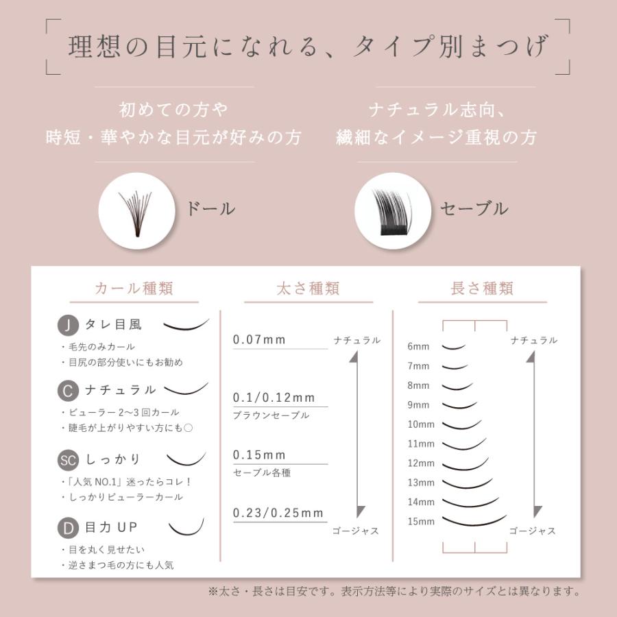 BIJOUBEAU（ビジュビュー） マツエク 9点セット セルフ キット まつ